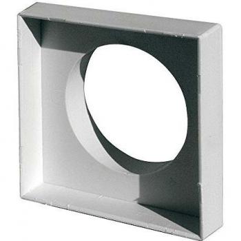 Adaptateur de cheminée PVC 101x101mm