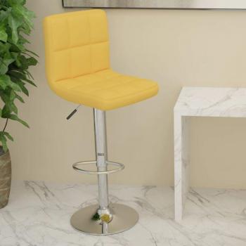 Tissu jaune moutarde – Tabouret de bar Prolenta Premium