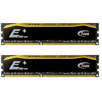 Team Group 2x8GB Elite Plus Black DDR4 2133MHz CL15 Speichermodul 16 GB