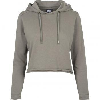 Urban Classics Women's Cropped Terry Hoodie