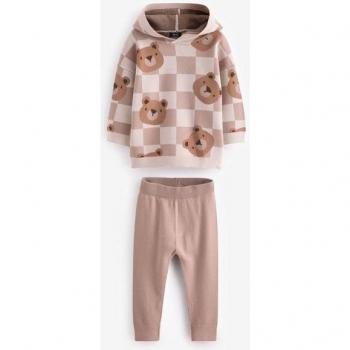 Next Strick-Hoodie mit Leggings Set