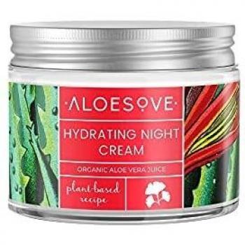 Crema nutritiva de noche con aloe vera