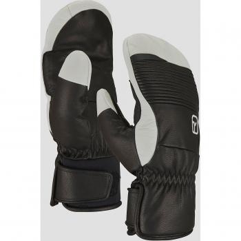 Guanti M in Pelle Nera Ortovox