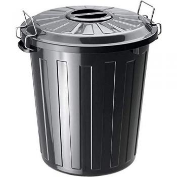 Récipient de collecte noir 25 L Rotho Basic