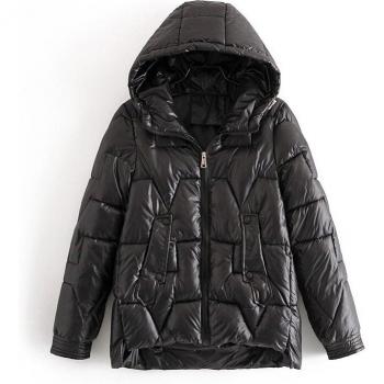 Parkas élégante femme, style urbain chic