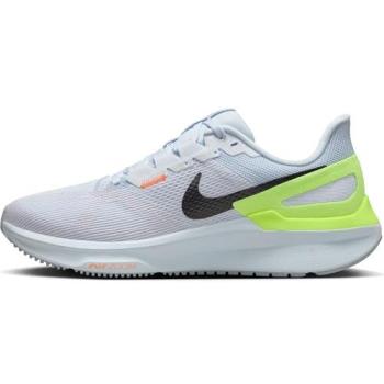 Nike Air Zoom Structure 25 Women’s Athletic Sneaker – Black/Volt/Blue Tint