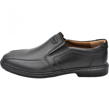 Sapatilha Masculina Nappa Seibel com Fechamento Elástico – Preto