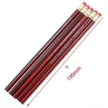 Set de 5 crayons HB en bois – Apprentissage scolaire