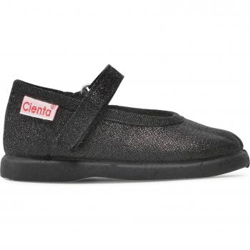 Cienta Halbschuhe 24013 Black Classic