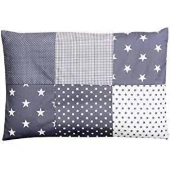 ULLENBOOM Kissenbezug 40x60 cm Graue Sterne
