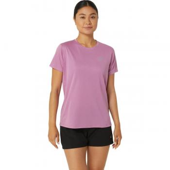Asics Core Short Sleeve Top Donna Rosa