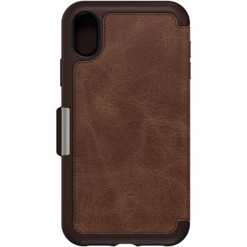 Bold Espresso Folio – OtterBox Strada Series for iPhone XR