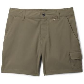 Columbia Pantaloni Corti Tech Trail Utility Stone Green 6-7 Anni