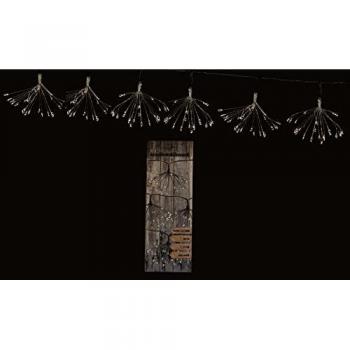 Batteriebetriebene LED Lichterkette Büschel warmweiß 250 cm mit 150 LEDs