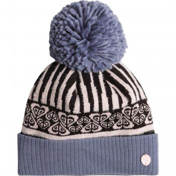 Roxy Frozey Black and Dark Blue Women’s Beanie