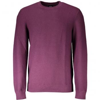 Dockers Purple Men's Sweater Crewneck Logo