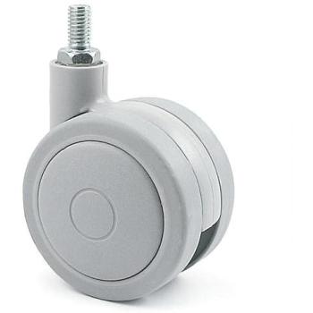 Banda Rodadura de Goma para Rueda Giratoria Rolom Ø75, Aro Doble, Erm8