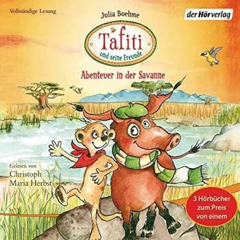 Tafiti und seine Freunde. Abenteuer in der Savanne: Drei Hörbücher: Tafiti und die Reise ans Ende der Welt