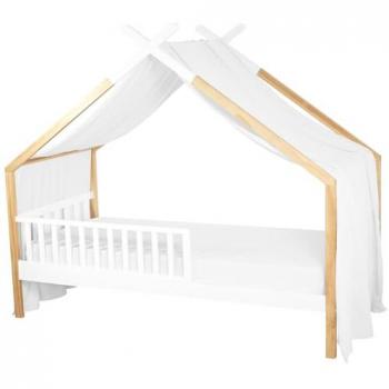 Cabane Ciel de Lit Sevira Kids – Blanc