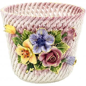 Handcrafted 24K Gold Pot – Fiori Edition