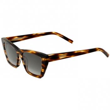 SL 276 Mica 044 Brown Sunglasses by Saint Laurent 55 MM