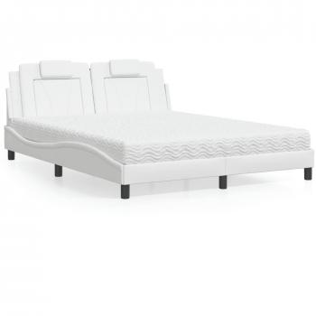 Matelas & Lit 160x200 Camée Blanc – Vidaxl