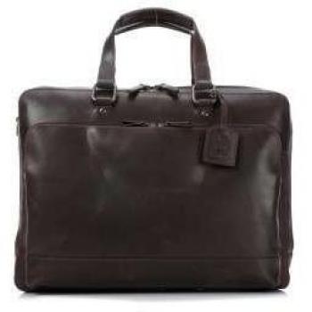 Leonhard Heyden Dakota 40 cm Briefcase in Brown Leather with Laptop Slot