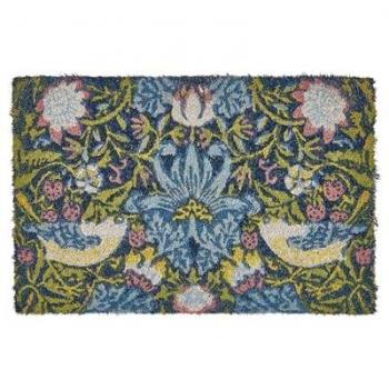 Beliani Interior Felpudo Moderno 40×60 cm – Fibra de Coco Multicolor, Reversible y Antideslizante