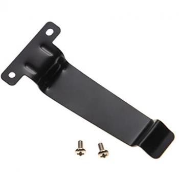 Support à Ceinture VHBW – Adapté aux Radios Kenwood TK‑3302E3, TK‑3302T, TK‑3302UK, TK‑3306M3 – Noir Métallique