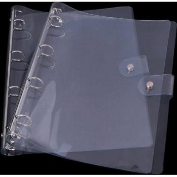 Carpeta de plástico A4 transparente