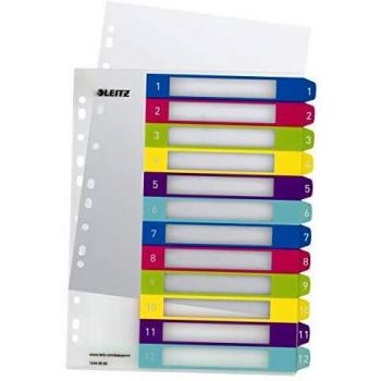 Leitz 12440000 A4 WOW 1-12 Index