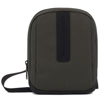 Piquadro Hìdor wasserdichte Umhängetasche 17 cm grün