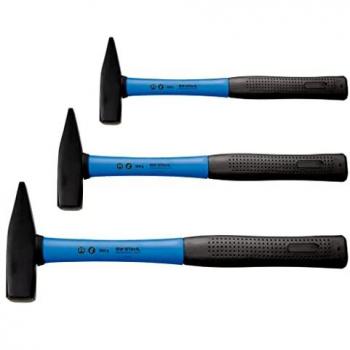 SW-Stahl, Martello Peen Set 3 Pezzi con Manico in Fibra di Vetro