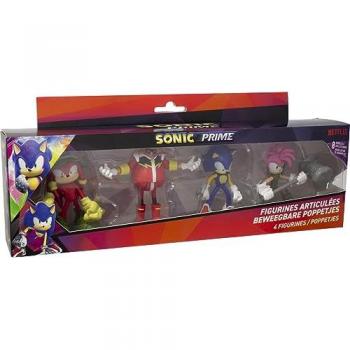 Sonic Prime Action Figure Set of 4