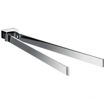Porte-serviettes Emco Loft en acier inoxydable rigide