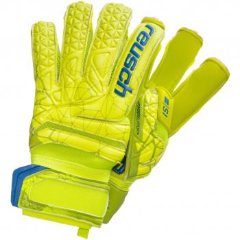 Reusch Fit Control S1 Evolution Torwarthandschuh hellgrün/gelb, Größe 7,5