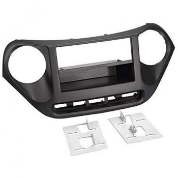 Hyundai i10 2-DIN Dash Kit 2013-2019 Black