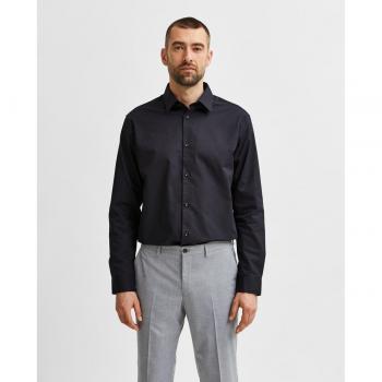 Camicia Nera a maniche lunghe Ethan
