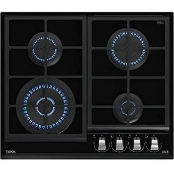 Placa de Gas Teka GZC 64320 (112570037) 60 cm 4 Quemadores Gas Butano ExactFlame