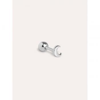 Pendiente Suelto Singularu – Mini Luna en Plata 925