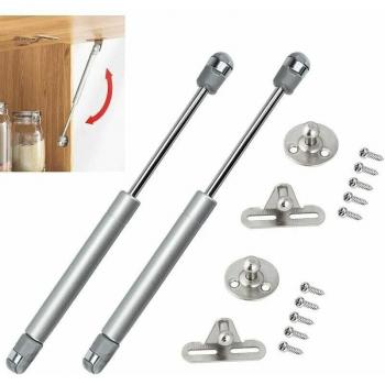 Système de levage à gaz 2 pièces, ABS & Zinc, 100N, anti-corrosion