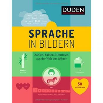 Sprache In Bildern: Zahlen, Fakten, Kurioses Aus Der Welt Der Wörter (Duden Sprachwissen)