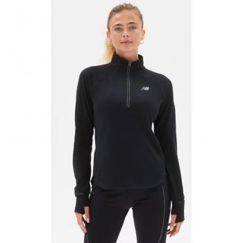 New Balance Haut semi-zippé Heat Grid Femme Noir Taille L