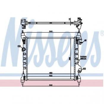 NISSENS 61689 Sistema de arrefecimento do motor