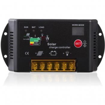 12V/24V Solar Panel Battery Controller (10A)