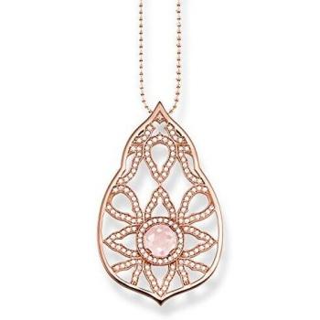 Chaîne et Pendentif Thomas Sabo Plaqué Or Rose