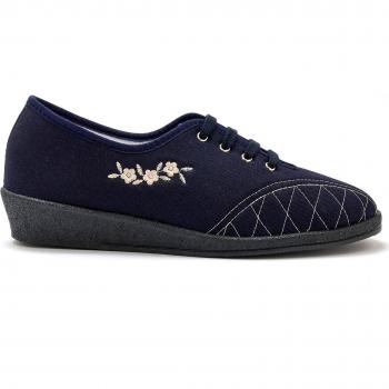 Derbie Mujer Pédiconfort Color Azul