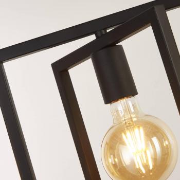 Netlighting Plaza 4 Light Adjustable Ceiling Pendant Matt Black