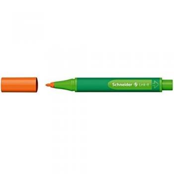 5er Pack Schneider Faserschreiber Link-It 1,0 mm tango-orange