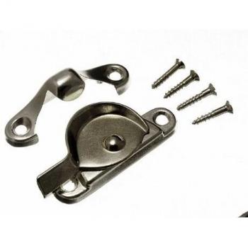Pack of 24 Fitch Sash Latch Fastener Catches with Screws, Solid BZP Coating